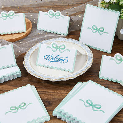 Paper Table Place Cards OFST-WH0004-156A-1