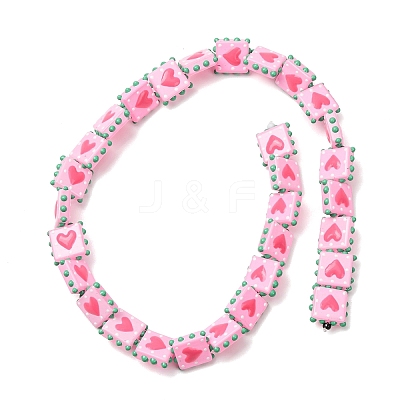 Glass Enamel Beads GL-CBA33A9-03G-1