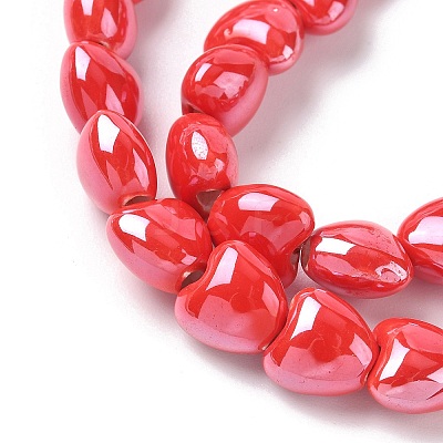 Handmade Porcelain Beads Strands PORC-Z002-02A-1