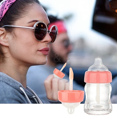 Plastic Empty Lip Glaze Containers MRMJ-GF0001-15-1