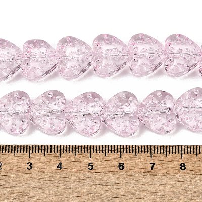 Transparent Glass Beads Strands GLAA-H038-01I-1