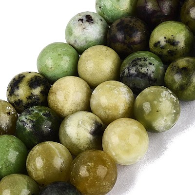 Natural Serpentine Beads Strands G-Q616-07D-1