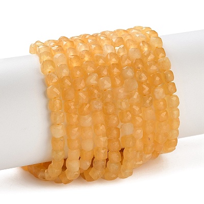 Natural Topaz Jade Beads Strands GG-NH0015-A01-4mm-1
