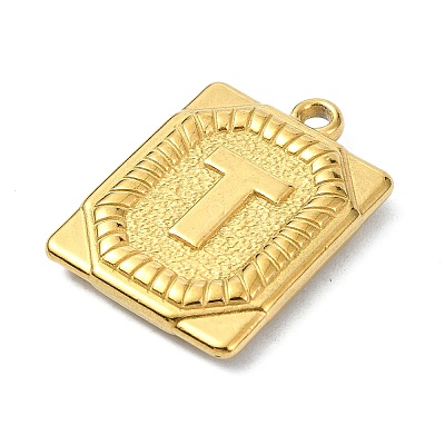 Ion Plating(IP) 304 Stainless Steel Pendants STAS-U033-01G-T-1