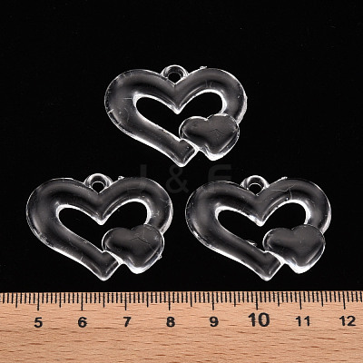 Transparent Acrylic Beads TACR-S154-57B-205-1