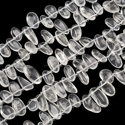 Natural Quartz Crystal Beads Strands G-P604-A22-01-1
