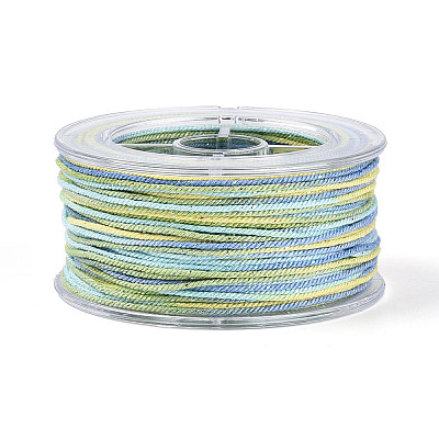 27M Segment Dyed Round Polyester Twisted Cords OCOR-N009-02A-25-1