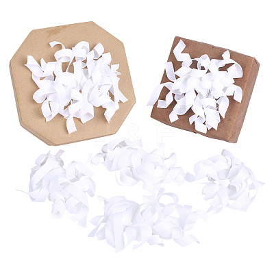 16Pcs Flower Polyester Ornament DIY-HY0003-34D-1