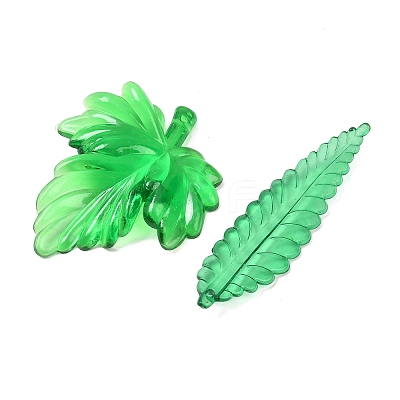 Transparent Acrylic Pendants OACR-G056-01B-1