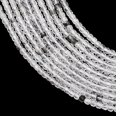 Natural Herkimer Diamond Beads Strands GG-CBA702E-C02-A-1