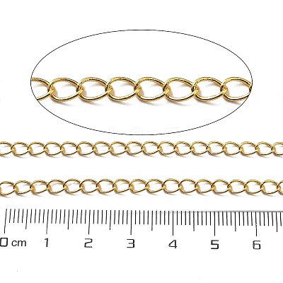 10M Brass Cable Chains CHC-M001-05G-1
