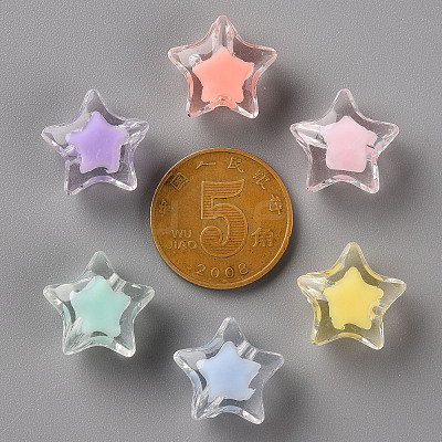 Transparent Acrylic Beads LS-TACR-S152-02A-1