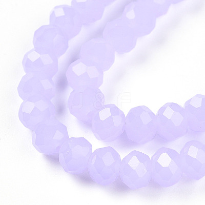 Glass Beads Strands EGLA-A044-J6mm-D11-1