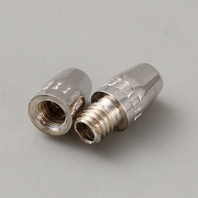 925 Sterling Silver Screw Clasps STER-WH0028-014A-P-1