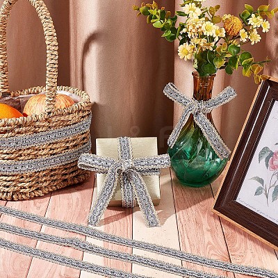 Polyester Woven Ribbon WCOR-WH0001-04D-1