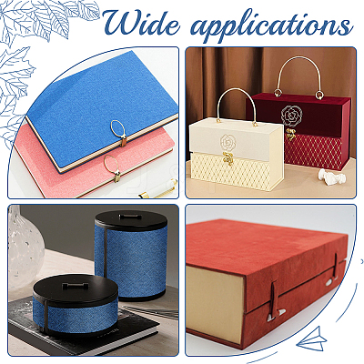 1Pc DIY Imitation Leather Cloth DIY-OC0010-65F-1