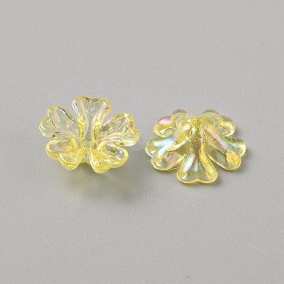 Plating Acrylic Beads OACR-CJC0007-06A-1