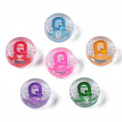 Transparent Clear Acrylic Beads MACR-N008-56Q-1