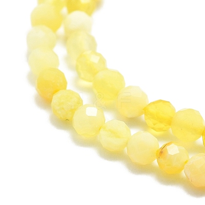 Natural Yellow Opal Beads Strands G-P457-A02-18-1