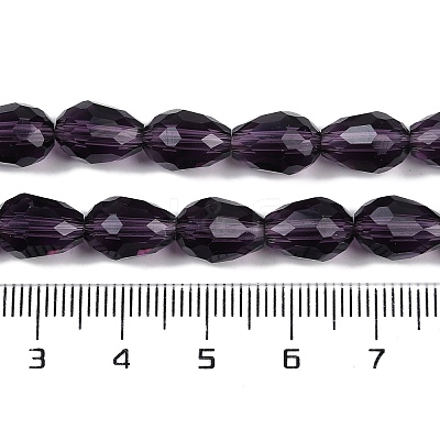 Transparent Glass Beads Strands EGLA-N013-T4mm-D06-1