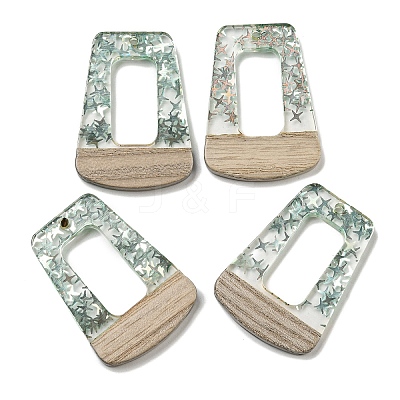 Wooden Pendants FIND-B042-11A-1