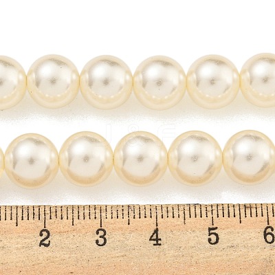 Glass Pearl Beads Strands HY-G002-01E-02-1