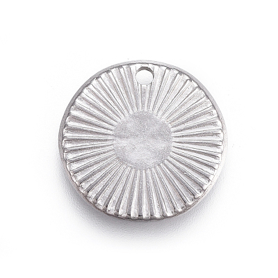 Non-Tarnish 304 Stainless Steel Charms STAS-I117-11P-1