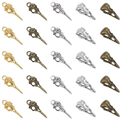 Tibetan Style Alloy Pendants PALLOY-PH0012-33-1