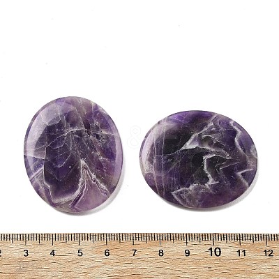Natural Amethyst Cabochons G-A258-01E-1