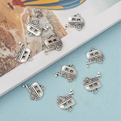 Tibetan Style Alloy Pendants X-TIBE-T010-24AS-RS-1
