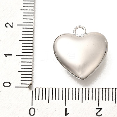 304 Stainless Steel Rhinestone Pendants STAS-M109-10P-02-1