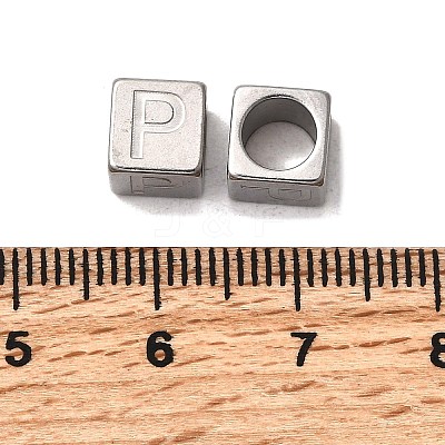 304 Stainless Steel European Beads STAS-D382-02P-P-1