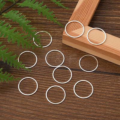 Brass Linking Rings KK-S327-06S-20mm-1