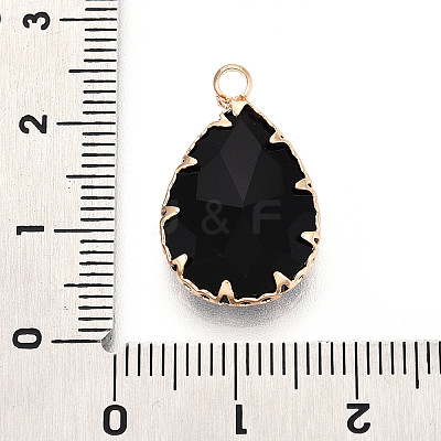 Transparent Glass Pendants KK-N283-02A-G-1
