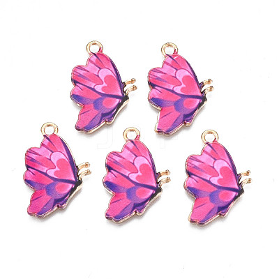 Printed Alloy Pendants PALLOY-N168-003G-1