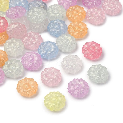Luminous Transparent Acrylic Beads LACR-S001-15D-1