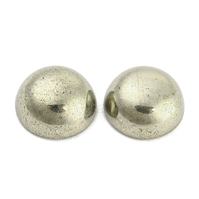Natural Pyrite Cabochons G-G013-01B-1