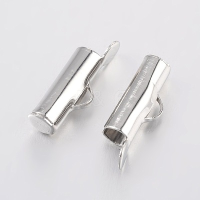 Iron Slide On End Clasp Tubes X-IFIN-L019-05-1