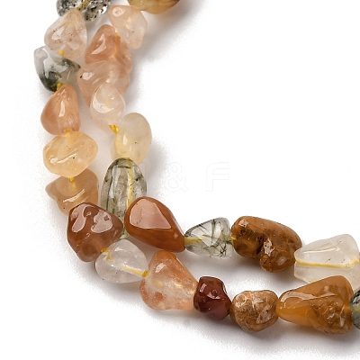 Natural Agate Beads Strands G-I389-A39-1