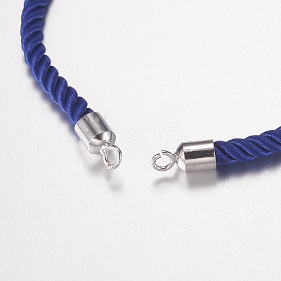 Nylon Twisted Cord Bracelet Making X-MAK-F019-03P-1