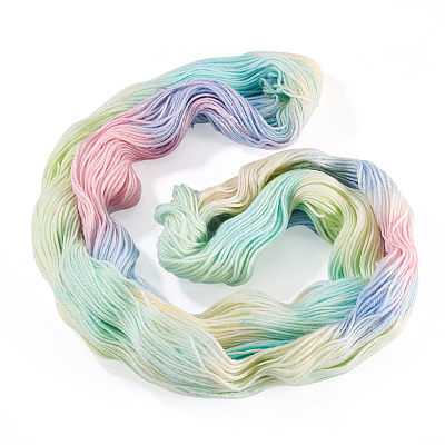 1 Skein Gradient Segment Dyed 80% Wool 20% Acrylic Blended Yarn OCOR-TA0003-02D-1