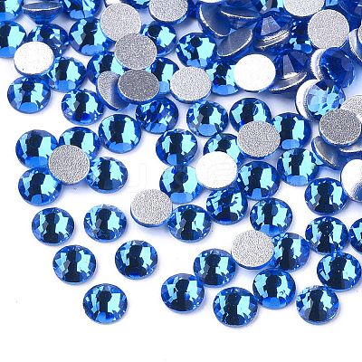 Glass Flat Back Rhinestone Cabochons RGLA-S002-20SS-29-1