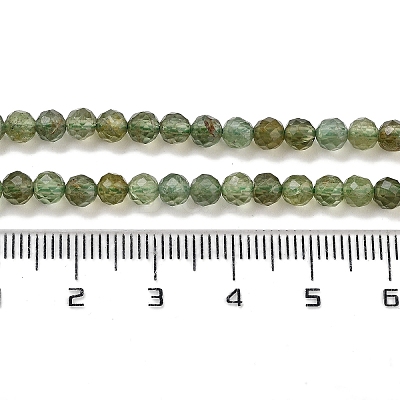 Natural Green Apatite Beads Strands X-G-G105-A01-03-1