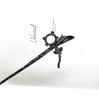 Alloy Cat Hair Sticks PW-WG9C2DB-01-1