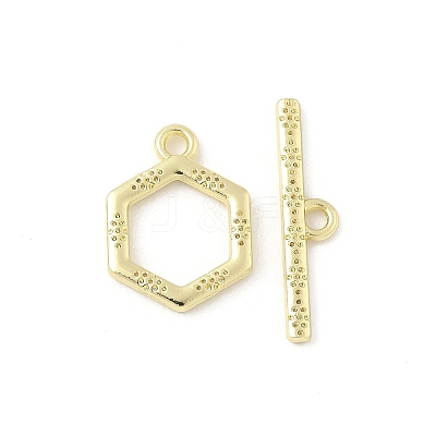 Alloy Toggle Clasps FIND-B047-10G-1