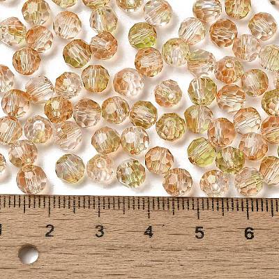 Transparent Colours Glass Round Beads SEED-F006-04A-02-1