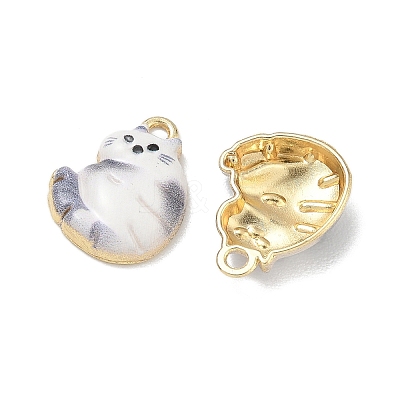 Alloy Enamel Pendants ENAM-K076-35G-06-1