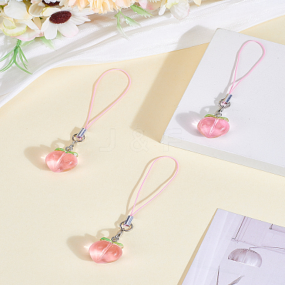 Cell Phone Strap Charm HJEW-LP0001-32-1