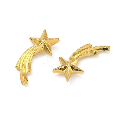 Space Theme Alloy Cabochons PALLOY-F321-01H-G-1