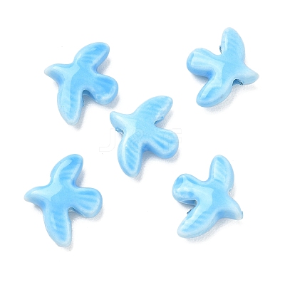 Handmade Porcelain Beads PORC-D013-01H-1